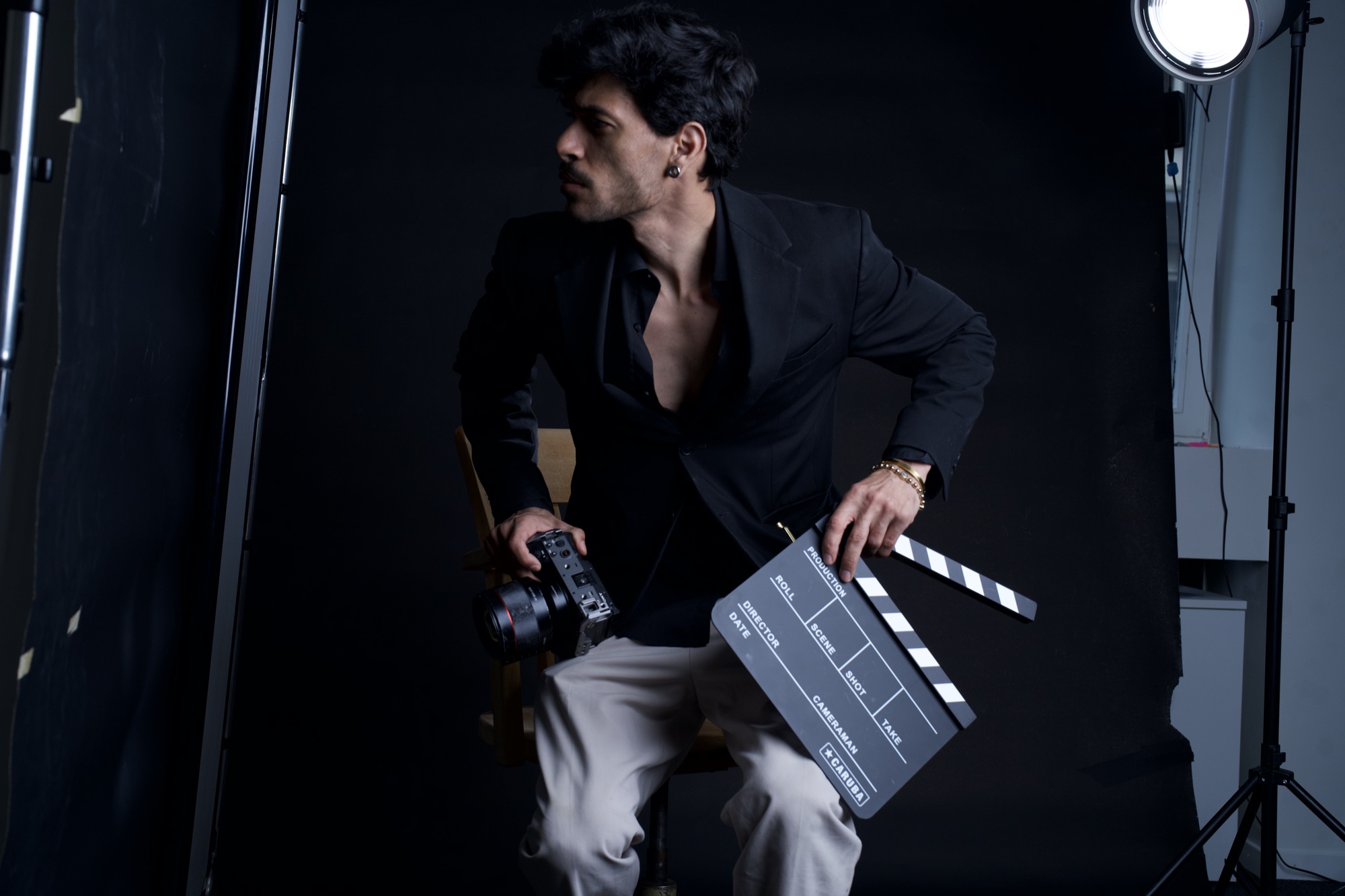 Séance studio — direction de modèle